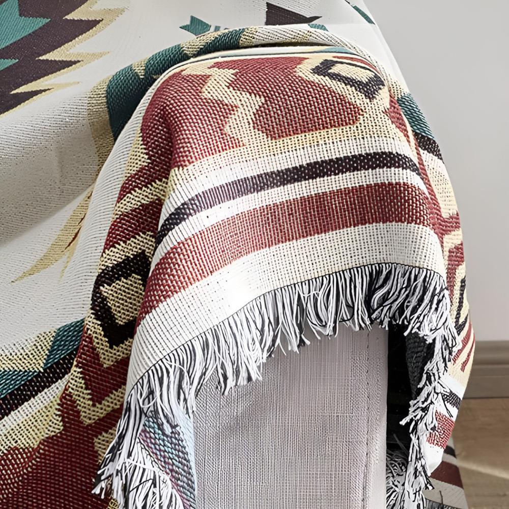 Bohemian Chic Picnic Mat — product detail view