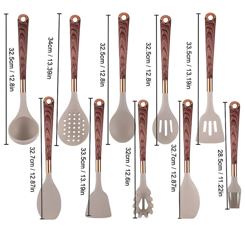 Silicone Cooking Utensil Set — view 6