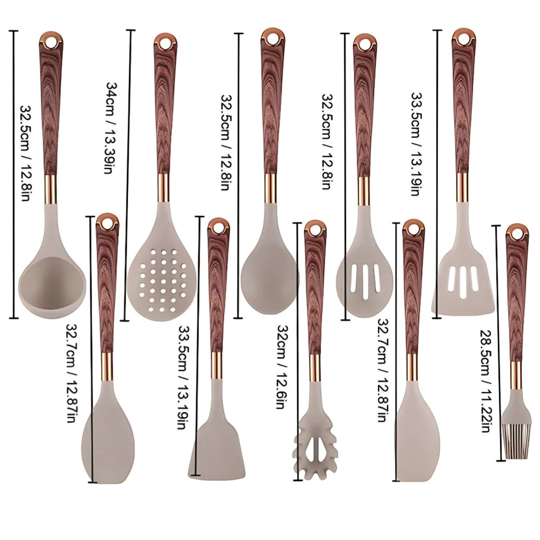 Silicone Cooking Utensil Set — view 6