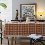 Heritage Checkered Tablecloth — lifestyle shot