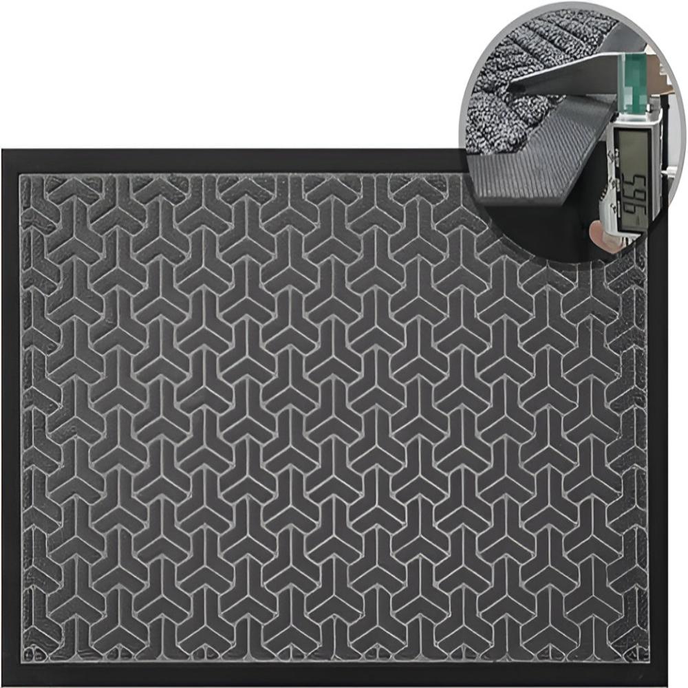 Geometric Entryway Door Mat — product feature detail