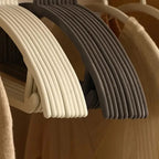 Non-Slip Curve Hangers | Set of 10 — product in use