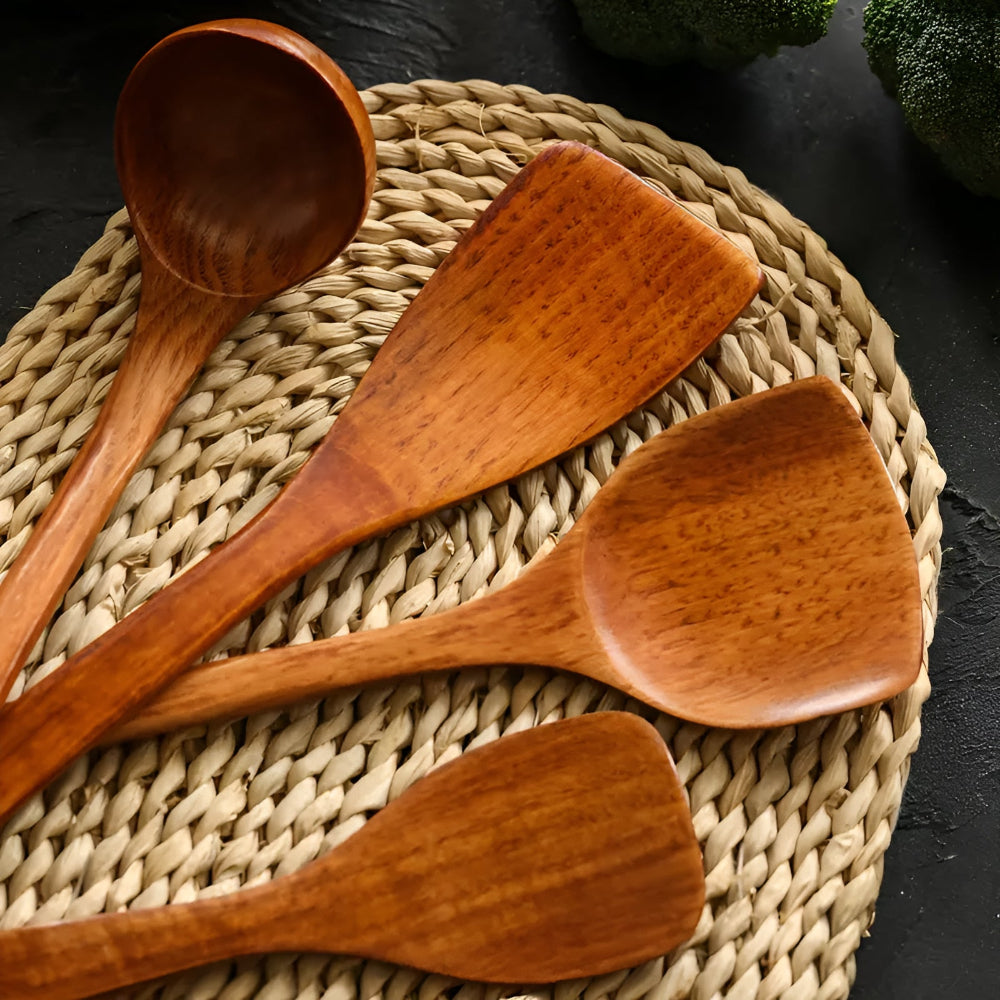Wooden Kitchen Utensils — lifestyle shot