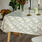 Floral Whisper Table Cloth — product in use