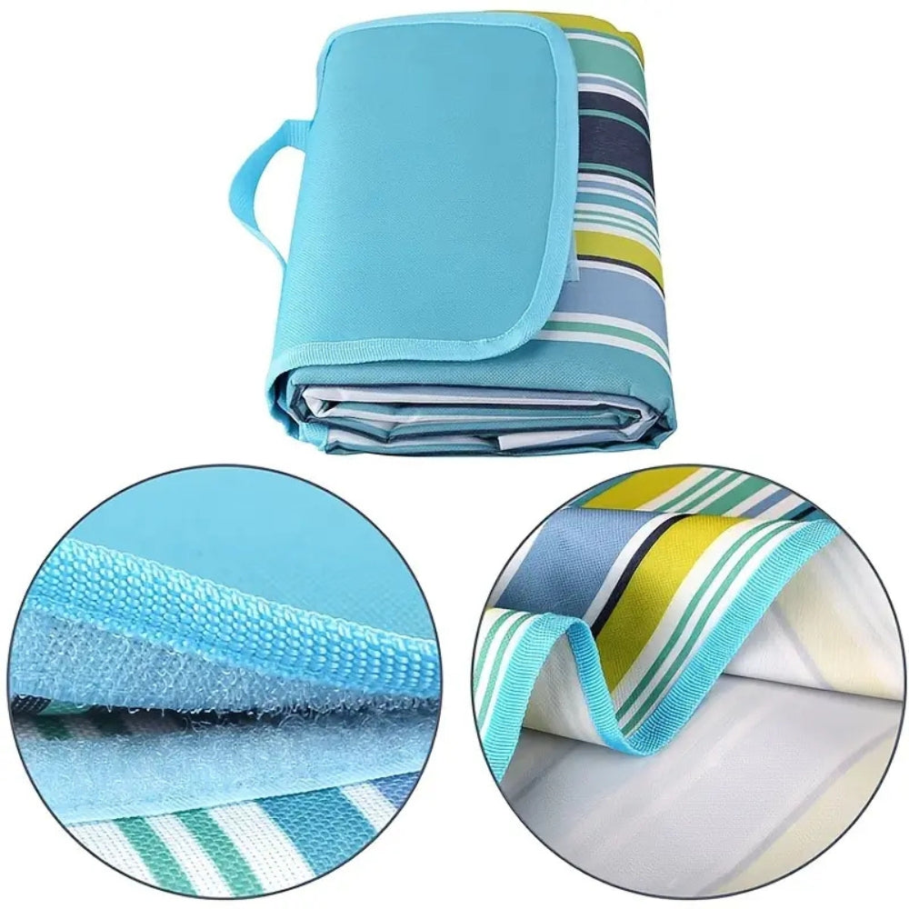 Sand Proof Large Foldable Picnic Mat — product close-up