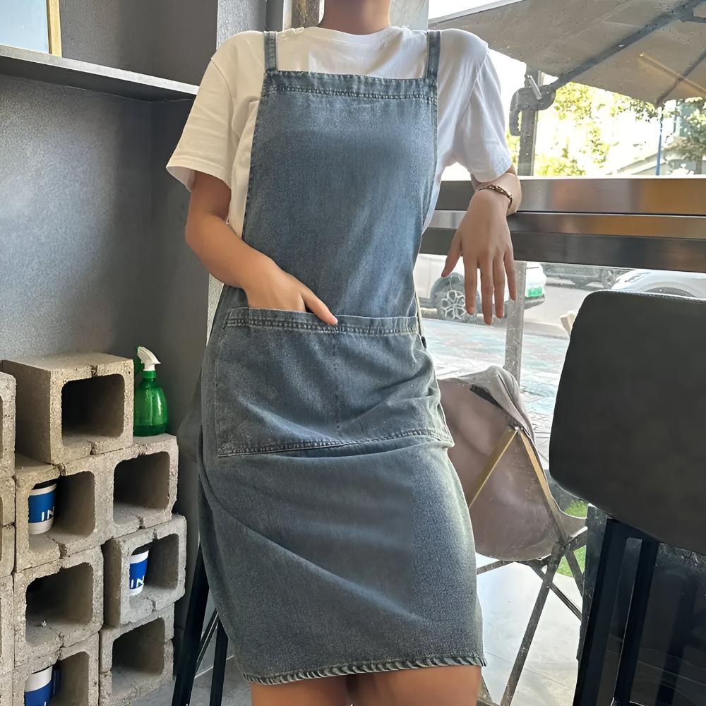 Premium Denim Apron — main product photo