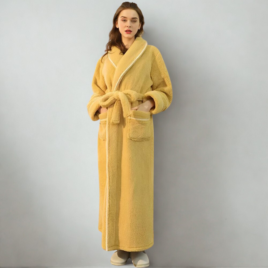 Sherpa Comfort Bathrobe — lifestyle shot