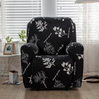 Floral Recliner Sofa Cover — size and scale reference