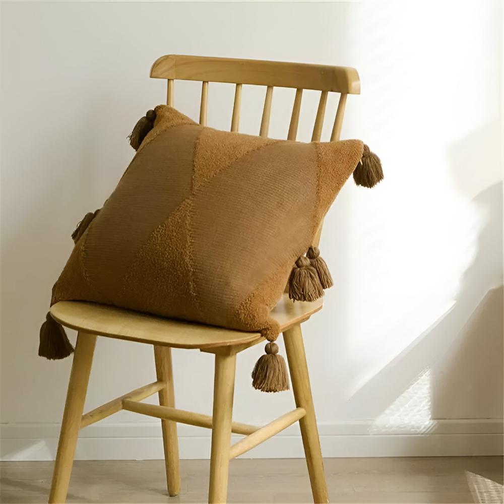 Tassel Touch Cushions — lifestyle shot
