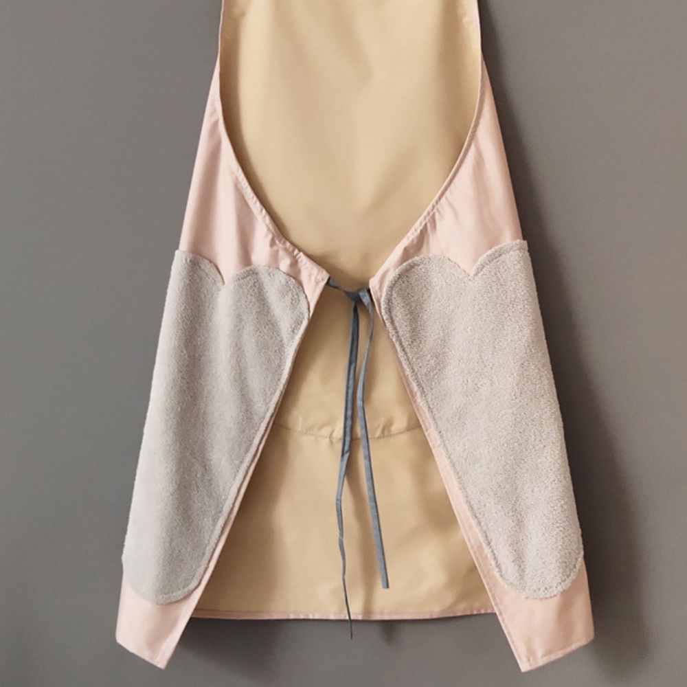 Hello Spring Waterproof Apron — lifestyle shot
