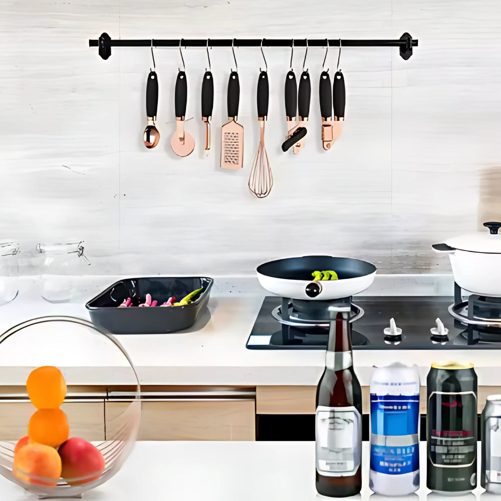 7-Piece Rose Gold Cooking Set — product in use