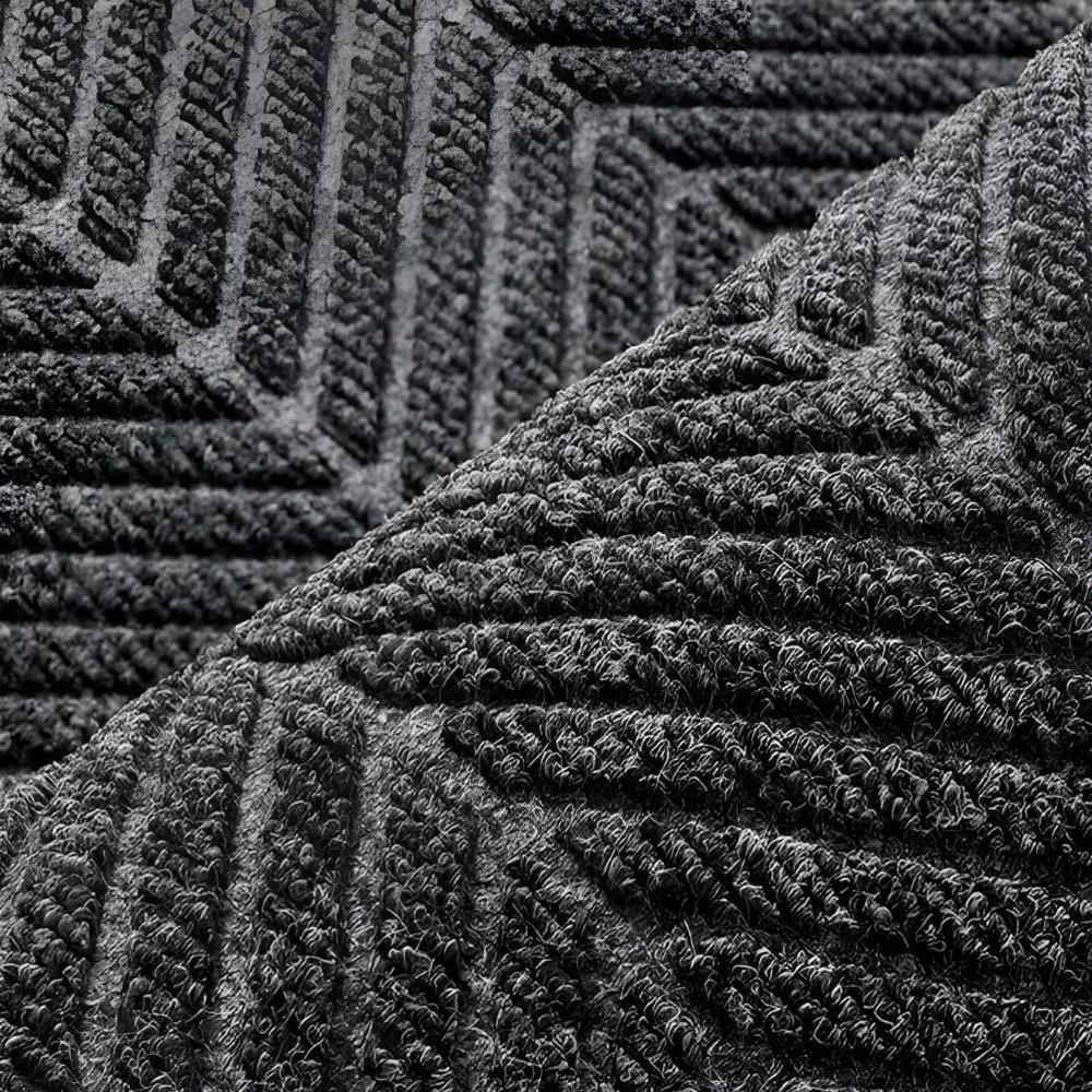 Chevron Ridges Non-Slip Door Mat — lifestyle shot