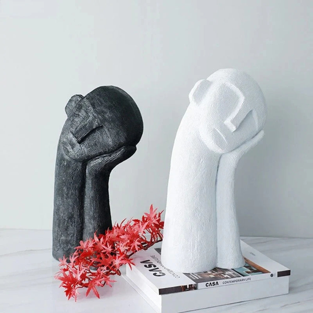 Dream's Asymmetry Resin Figurine — product in use