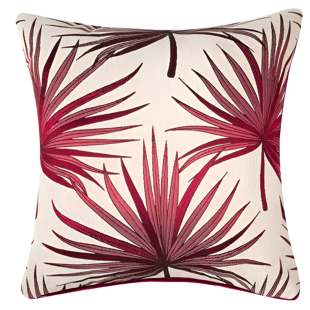 Metallic Foliage Cushion Cover — size and scale reference