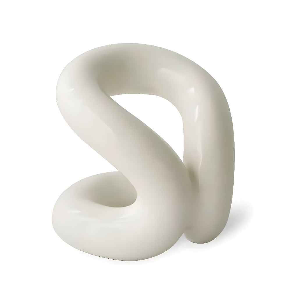 Nordic Knot Ceramic Holder — alternate angle view