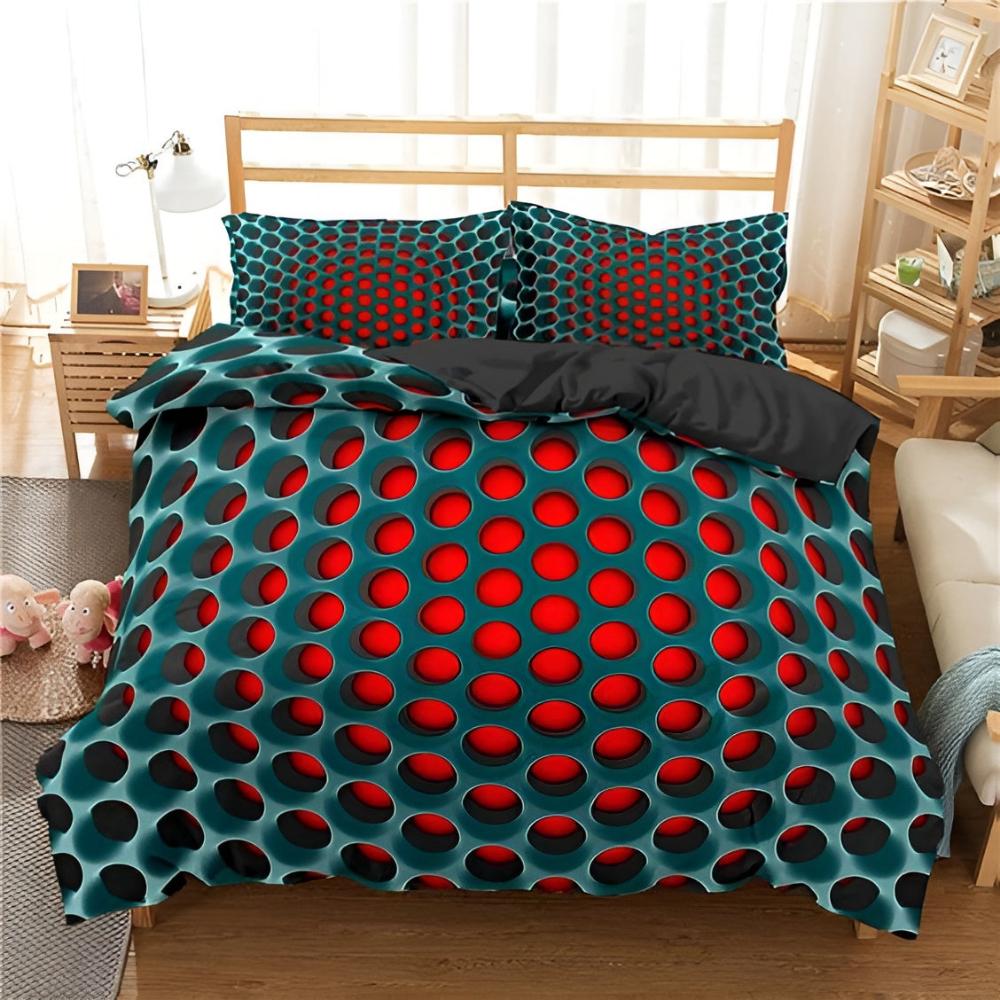 Cosmic Vortex | 3pcs Quilt Cover Set — product close-up
