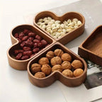 Rustic Heart Snack Tray Collection | 4pcs — alternate angle view