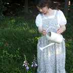 Pastoral Charm Pure Cotton Apron — alternate angle view