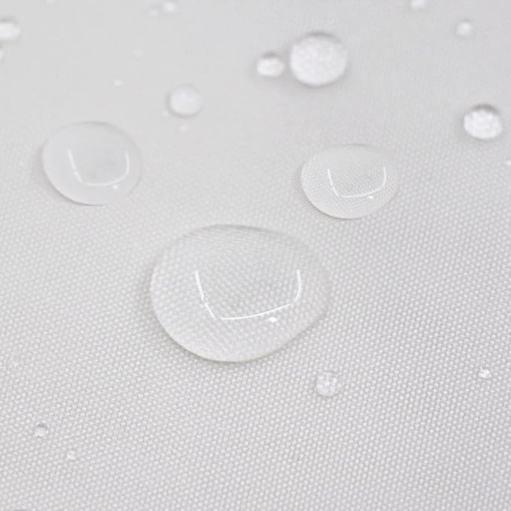 Pastoral Style Plants Waterproof Shower Curtain — lifestyle shot
