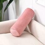 Plush Velvet Bolster Cushion — product in use