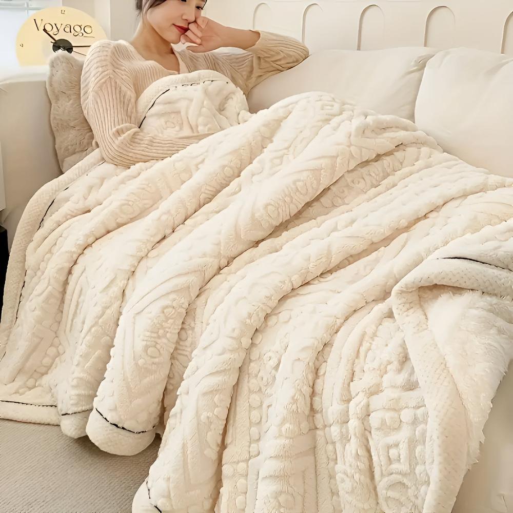 Velvet Mandala Sherpa Blanket — product feature detail