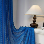 Luminé Crochet Tassel Curtain — product feature detail