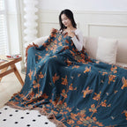 Ornate Multi-Layer Cotton Blanket — additional view