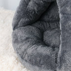 Polar-Fleece Pet Cave Bed — product close-up