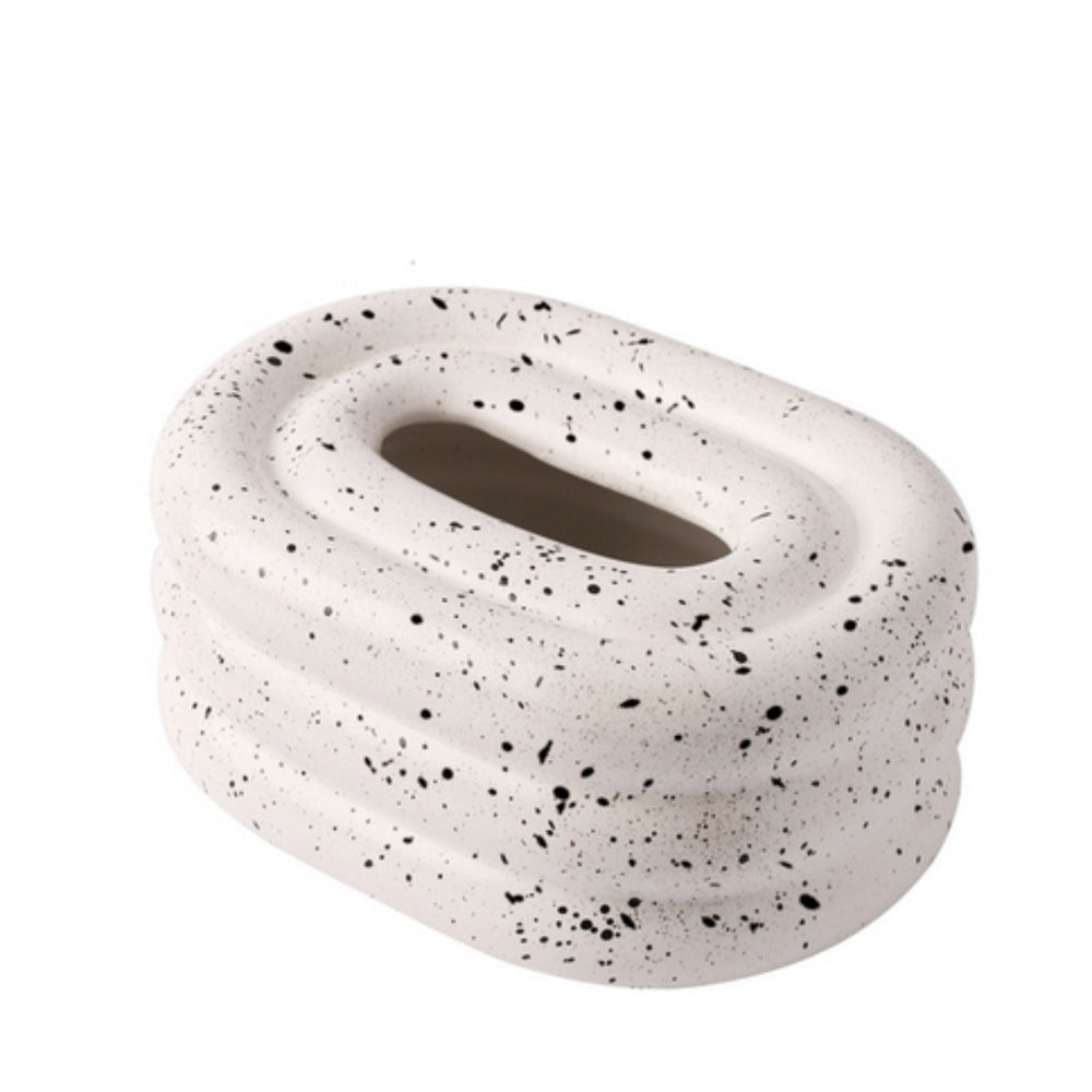 Lustre Ceramic Tissue Holder — size and scale reference