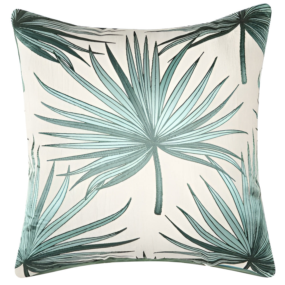 Metallic Foliage Cushion Cover — alternate angle view
