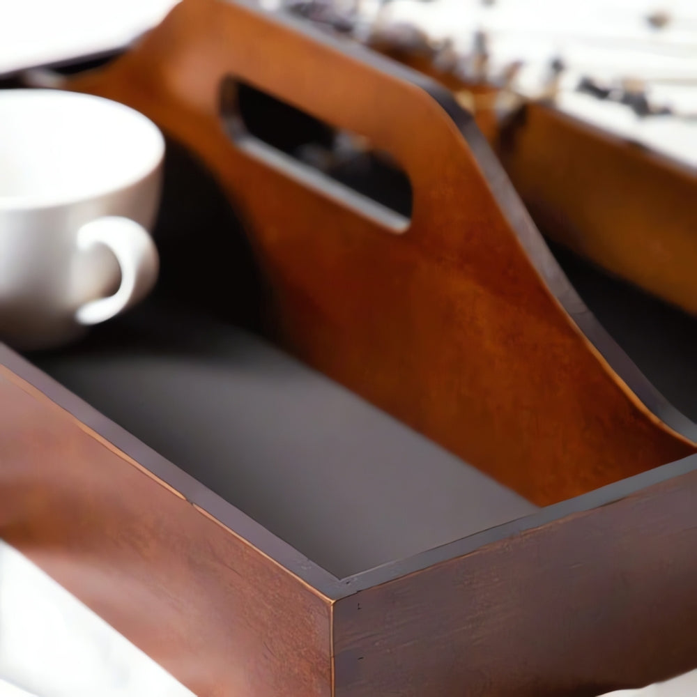 Timeless Vintage Wooden Organiser Tray — additional view