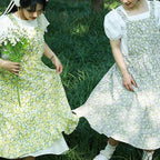 Pastoral Charm Pure Cotton Apron — product close-up