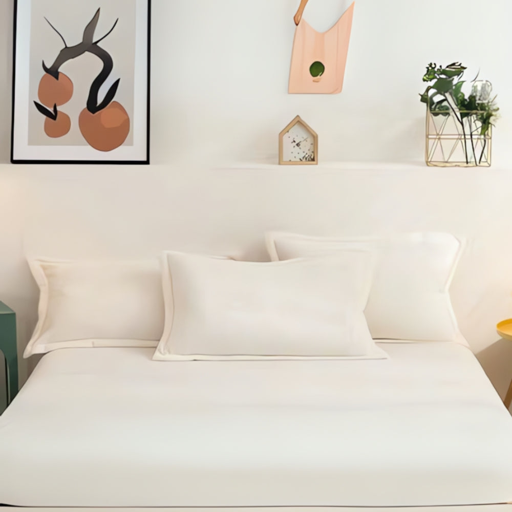Fleece Comfort Pillow Covers — material texture close-up
