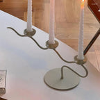 Tri Iron Twisted Candle Holder — additional view