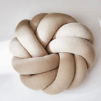 Puffy Pretzel Cushion — material texture close-up
