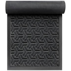 Geometric Entryway Door Mat — material texture close-up
