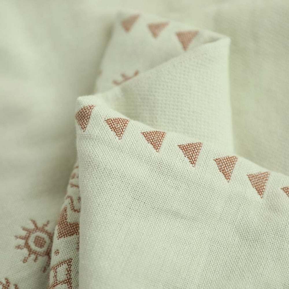 Mandala Soft Cotton Gauze Pillowcases (2pcs) — product close-up