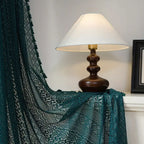Luminé Crochet Tassel Curtain — product detail view