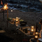 Casa Nordic Crystal Lantern — product in use