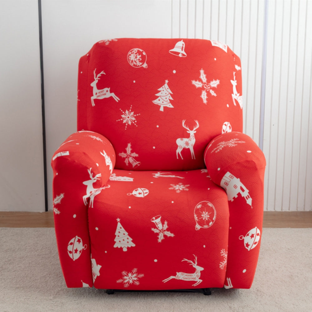 Abstract Recliner Sofa Cover — product feature detail