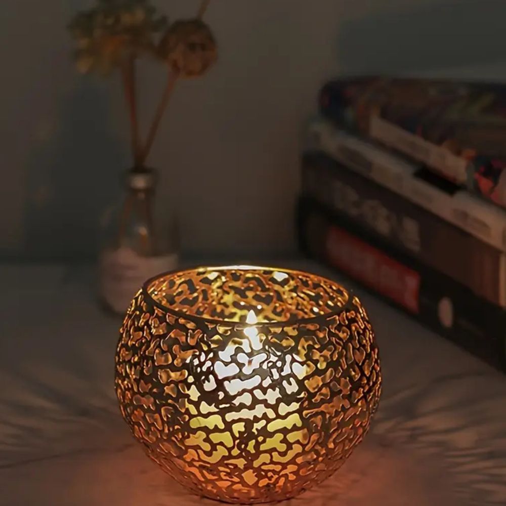 Glow Sphere Candle Holder — additional view