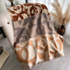 Abstract Retro Fringe Soft Shawl — additional view