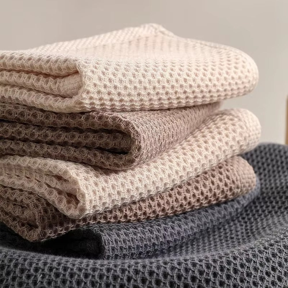 Auralin Honeycomb Tea Towel | 3pcs Set — product detail view