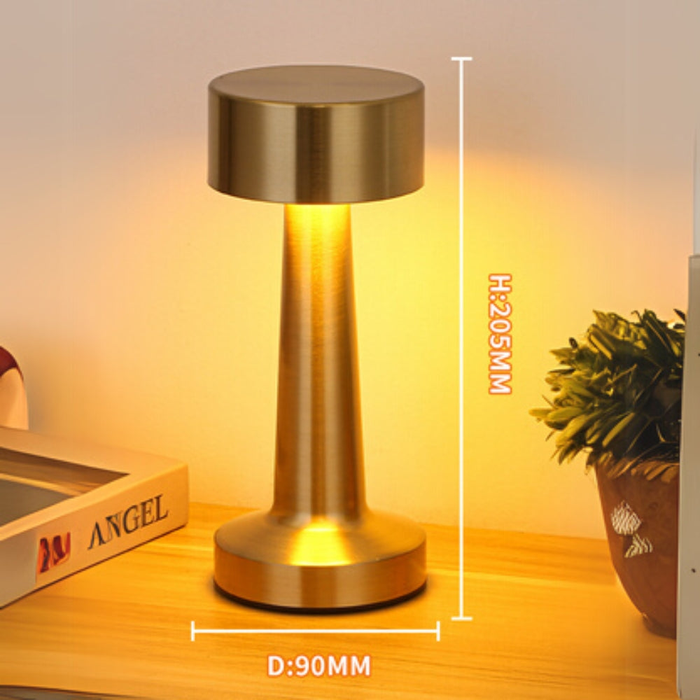 Aurelia Portable LED Aluminium Desk Lamp — product in use