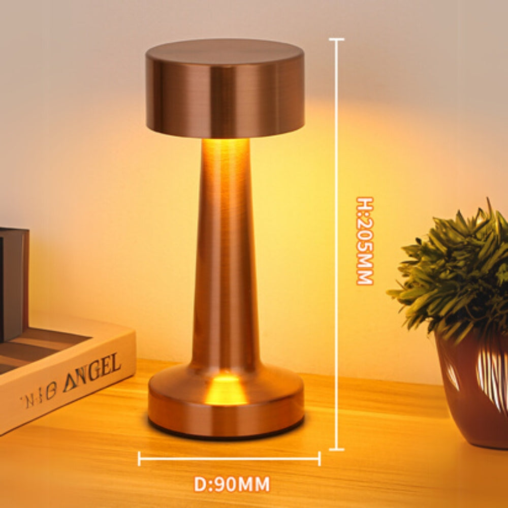 Aurelia Portable LED Aluminium Desk Lamp — product close-up