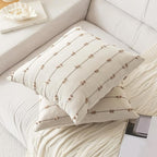 Averra Vertical Stitched Cushion Cover — product in use
