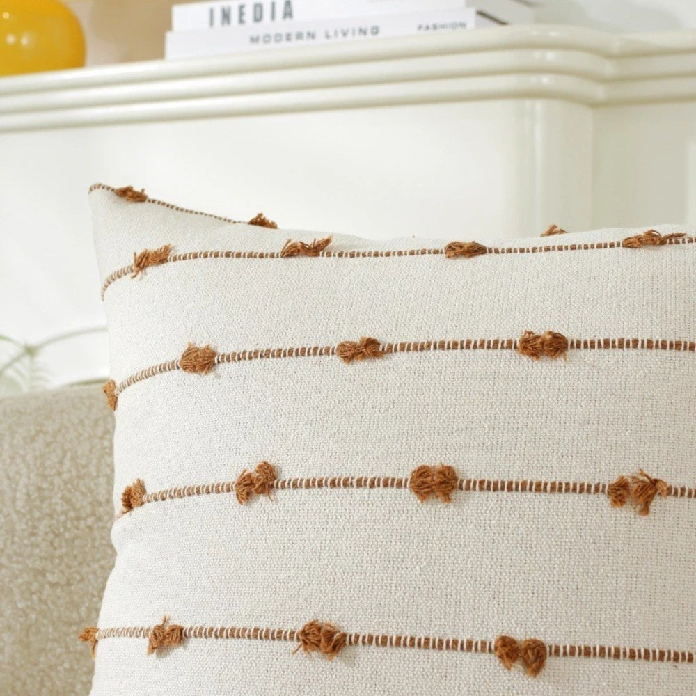 Averra Vertical Stitched Cushion Cover — product close-up