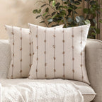 Averra Vertical Stitched Cushion Cover — alternate angle view
