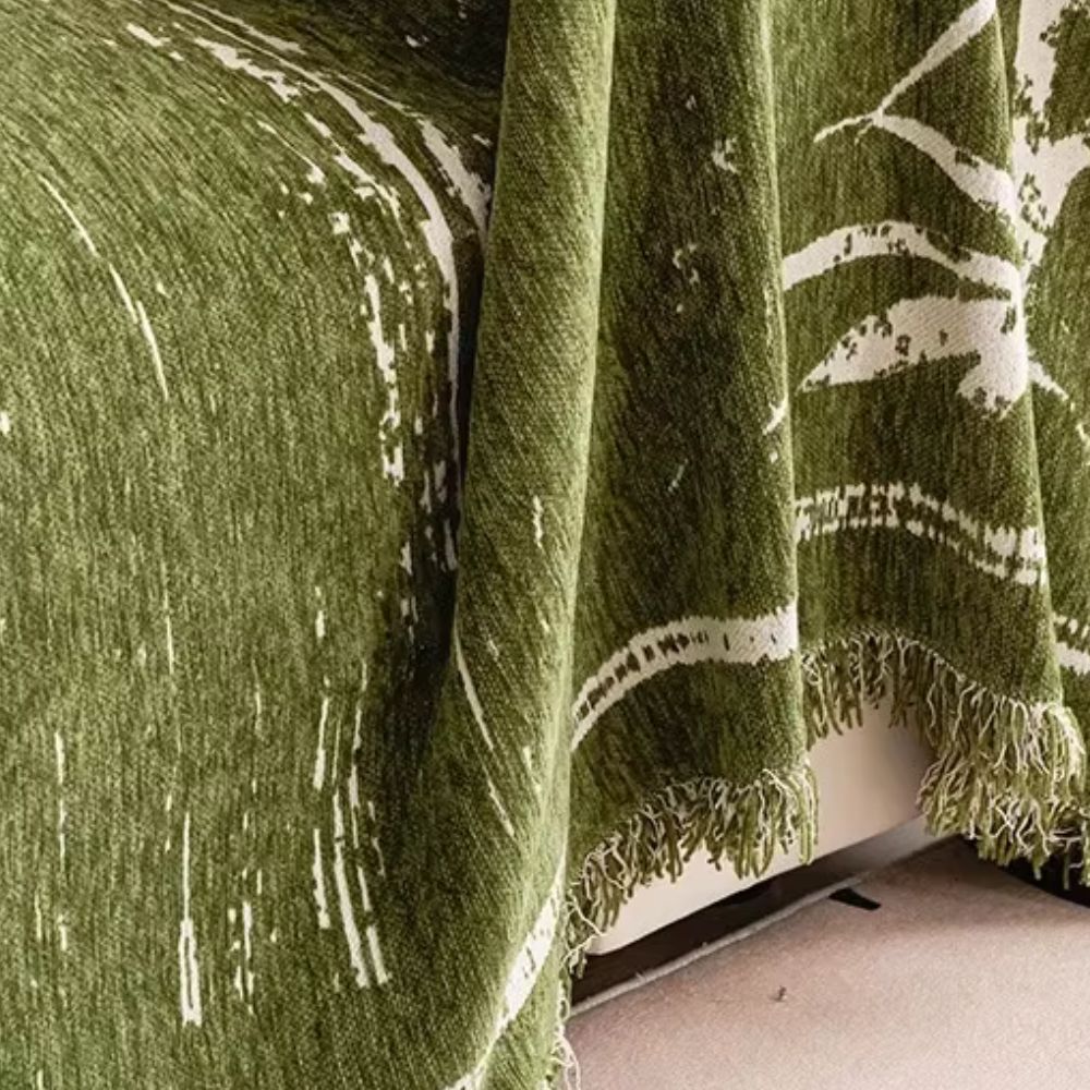 Bamboo Whisper Sofa Cover — product in use