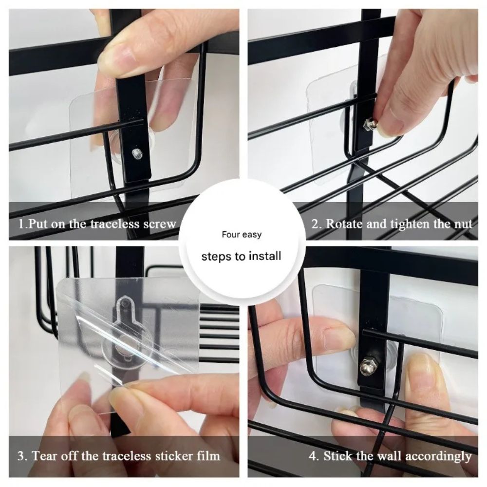 Three Layer Shower Organiser Caddy — product feature detail